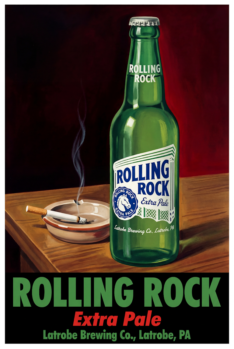 Art Print - Aesthetic Over Flavor v2.0 (Rolling Rock)