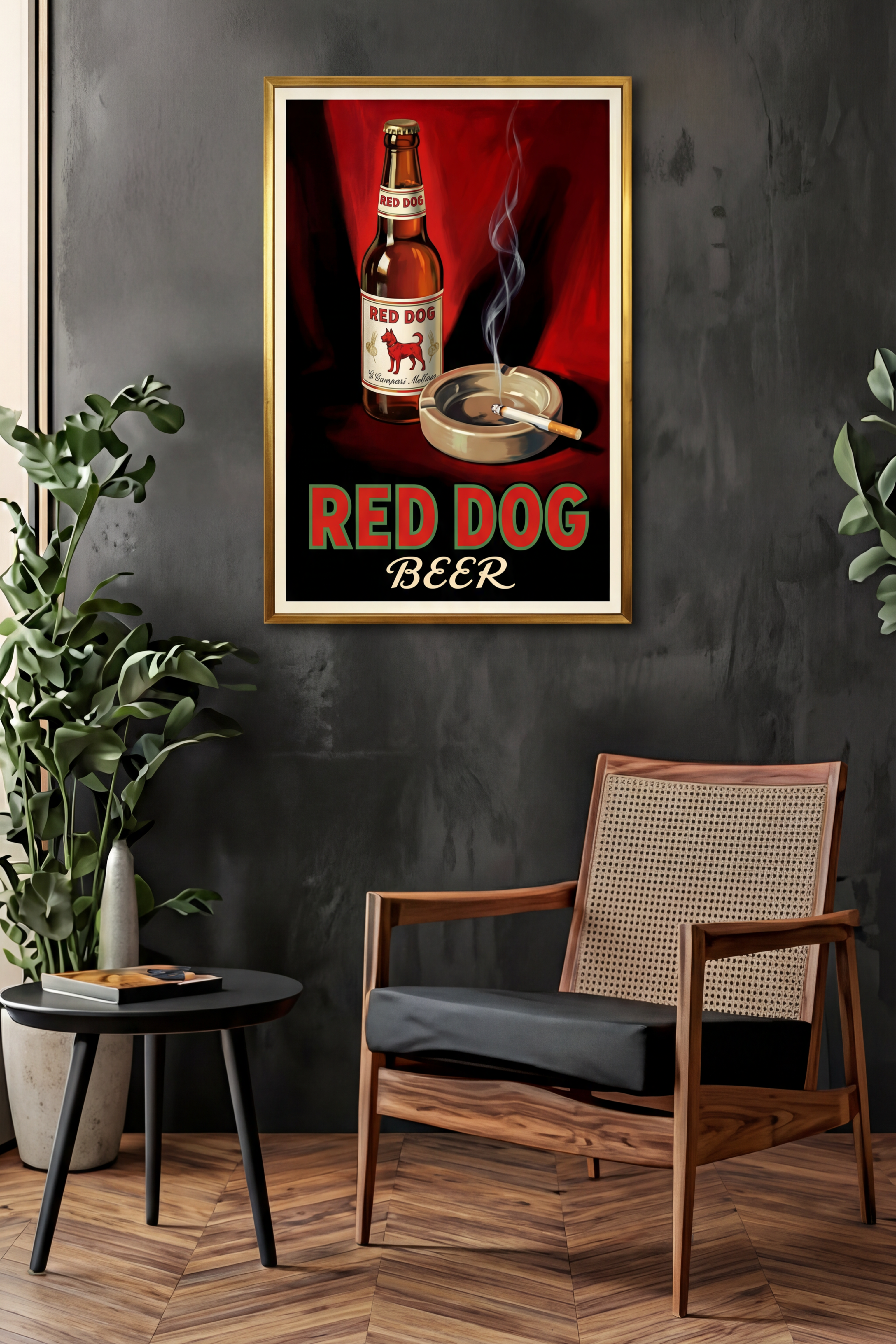 Art Print - The “Sure, That’s Fine” Lager v2.0 (Red Dog)