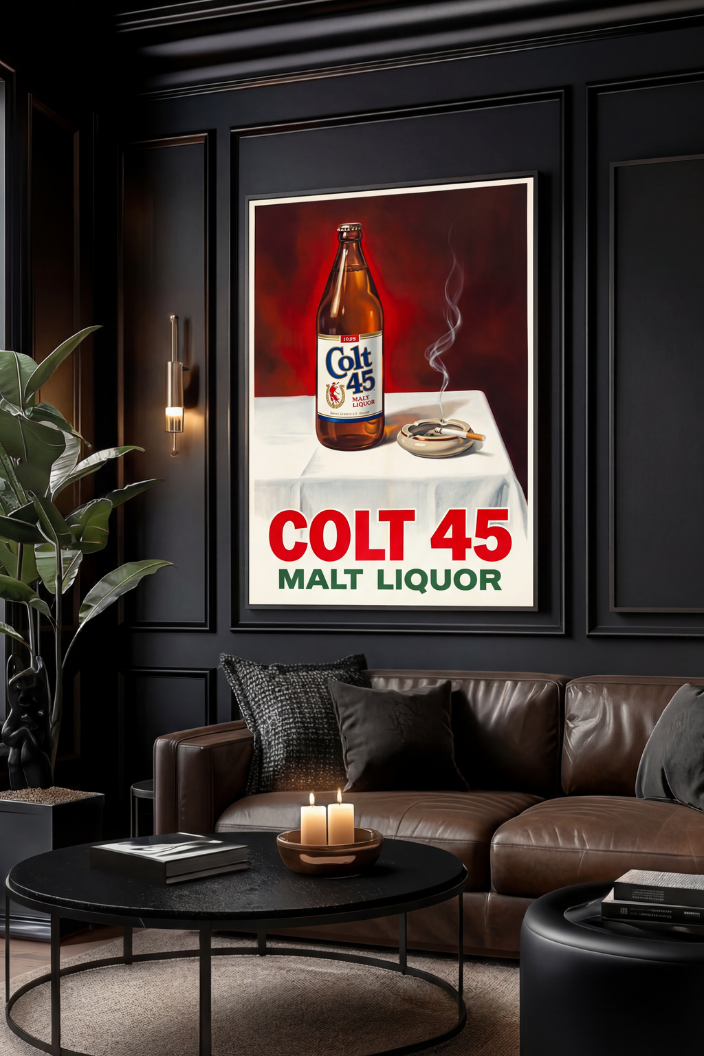 Art Print - Colt 45 Malt Liquor Beer – The Powerful One