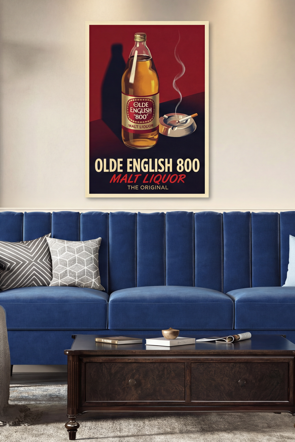 Art Print - The Bottle That Changed the Mood v2.0 (Olde English 800)