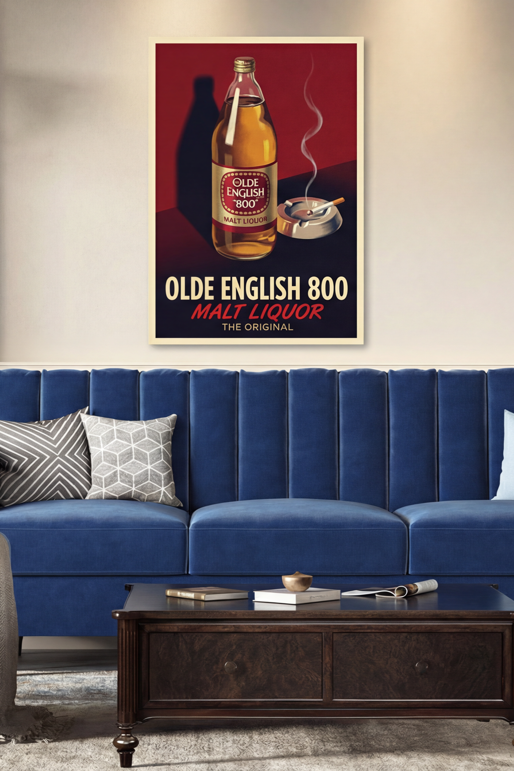 Art Print - The Bottle That Changed the Mood v2.0 (Olde English 800)