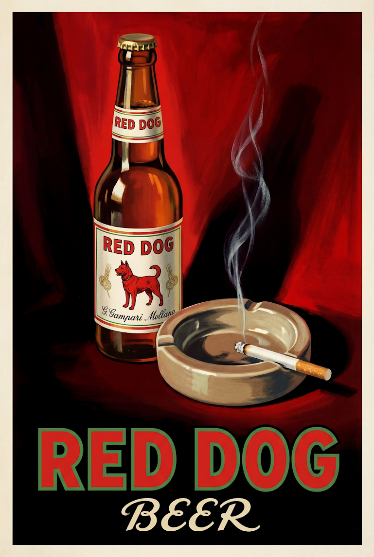 Art Print - The “Sure, That’s Fine” Lager v2.0 (Red Dog)