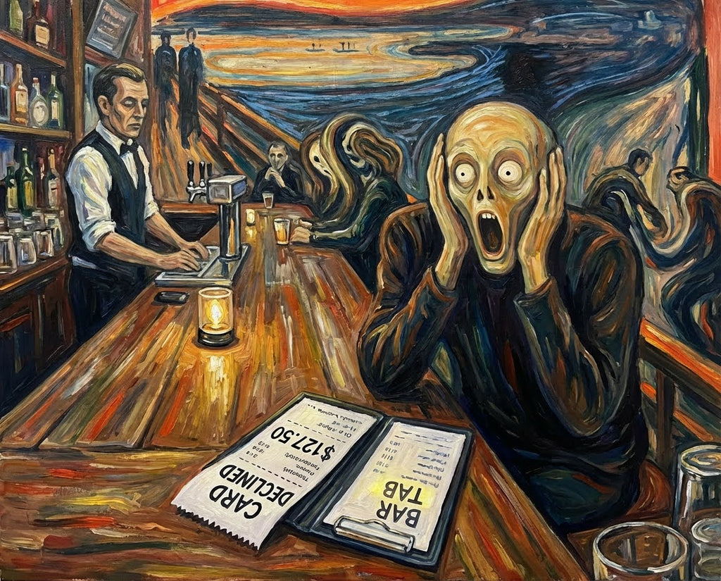 Art Print - The Scream (Card Declined) v2.0