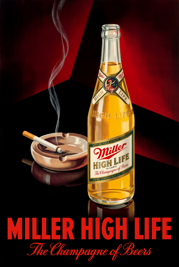 Art Print - The Bottle That Felt Fancy (Miller High Life)