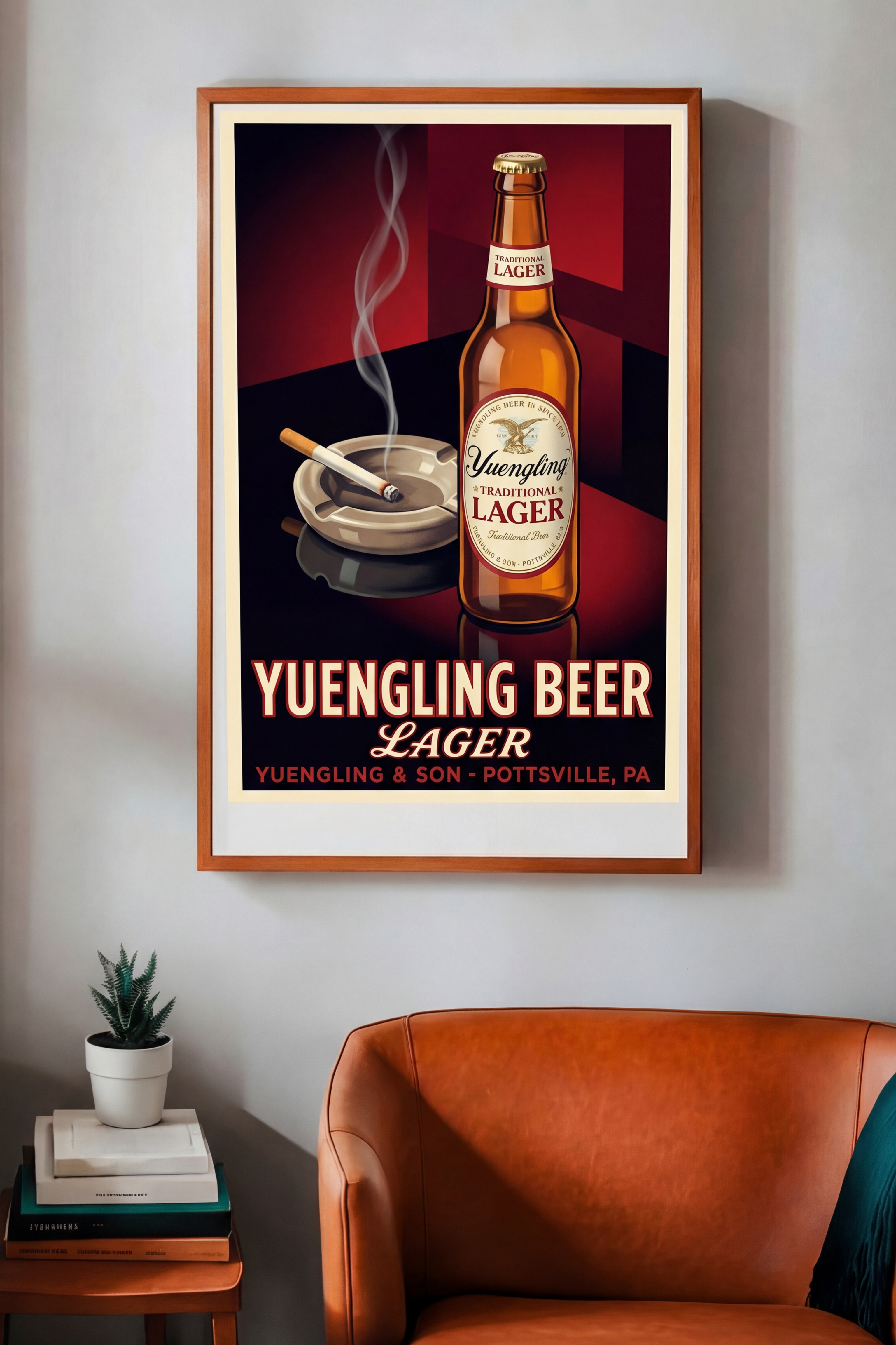 Art Print - The “I Don’t Drink Trash” Beer (Yuengling)