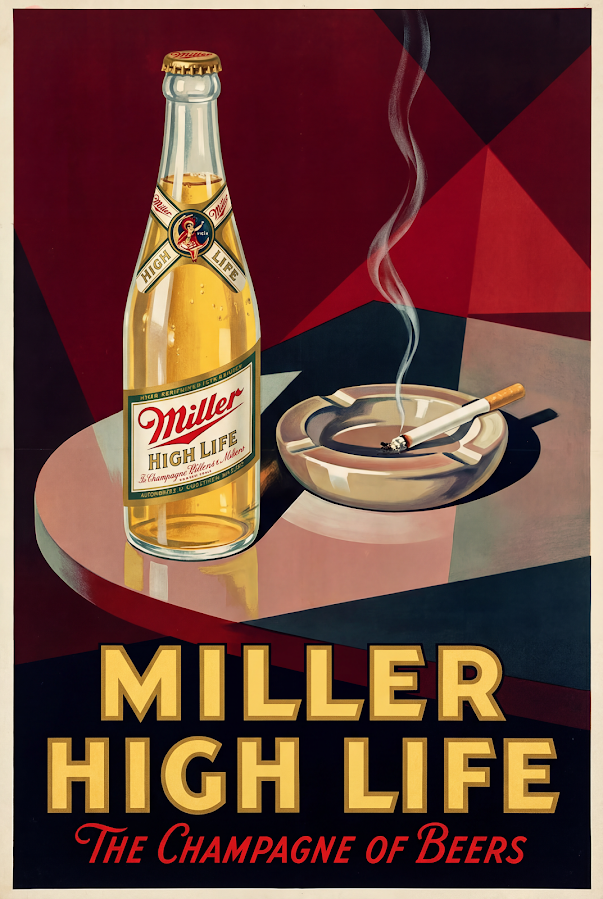 Art Print - The Bottle That Felt Fancy v3.0 (Miller High Life)