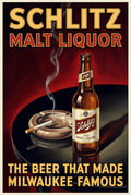 Art Print - Stronger Than Your Judgment (Schlitz Malt Liquor)