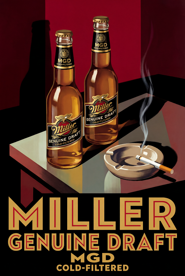 Art Print - The Bottle That Felt Fancy v2.0 (Miller Genuine Draft)