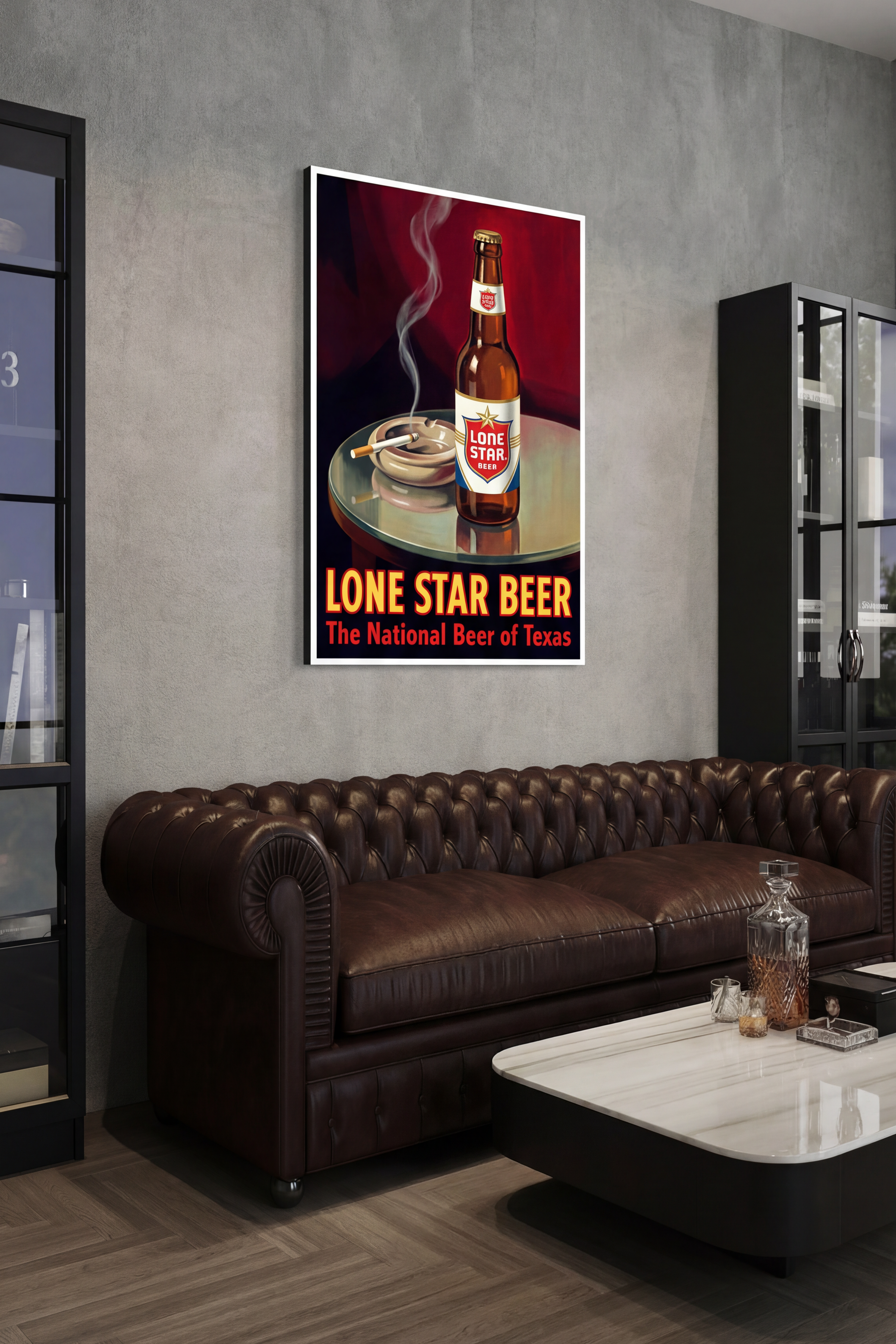 Art Print - Cheap, Cold, and Confident (Lone Star)