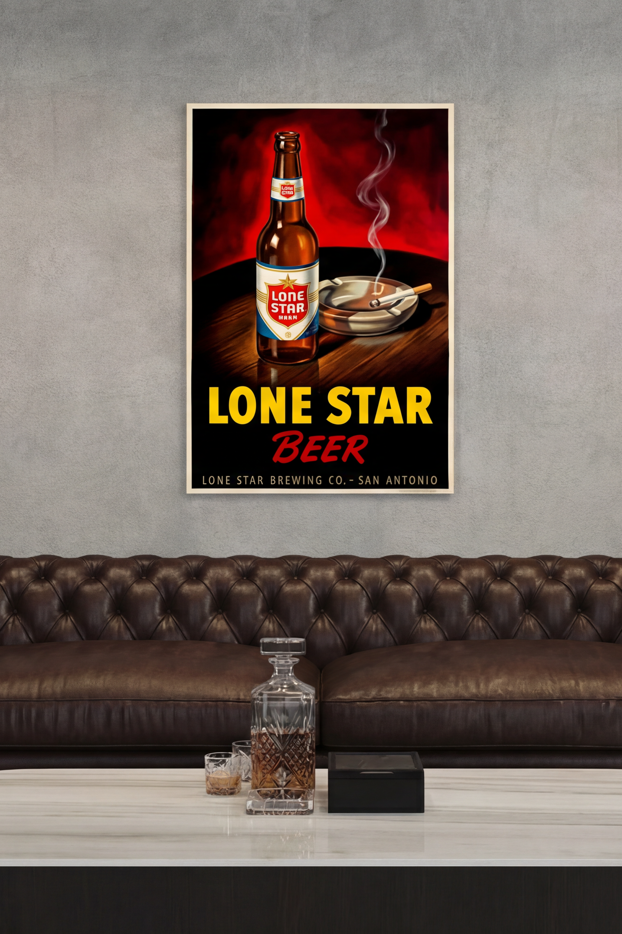 Art Print - Cheap, Cold, and Confident v2.0 (Lone Star)