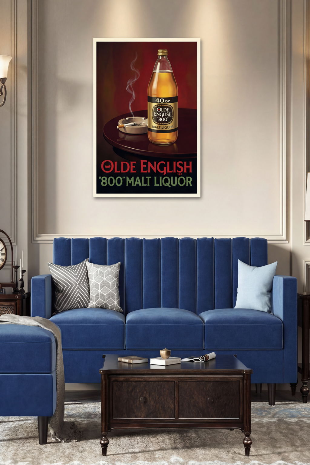 Art Print - The Bottle That Changed the Mood v3.0 (Olde English 800)