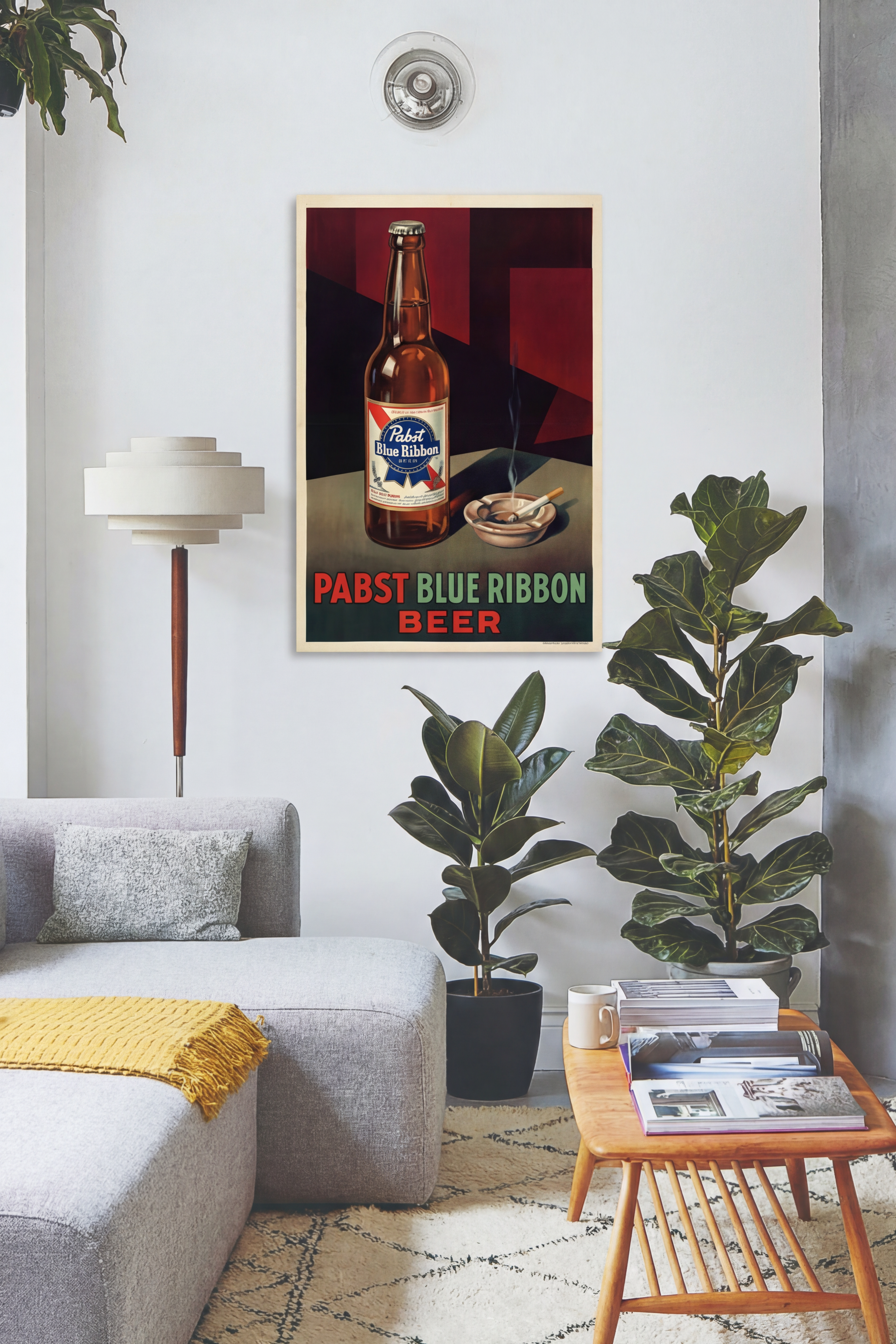 Art Print - The “I’m Not Like Other Drinkers” Brew (Pabst Blue Ribbon)