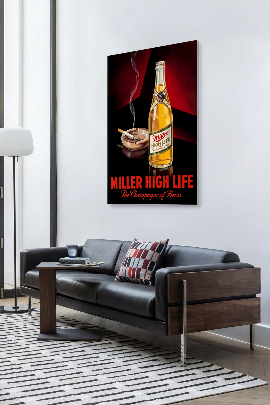 Art Print - The Bottle That Felt Fancy (Miller High Life)