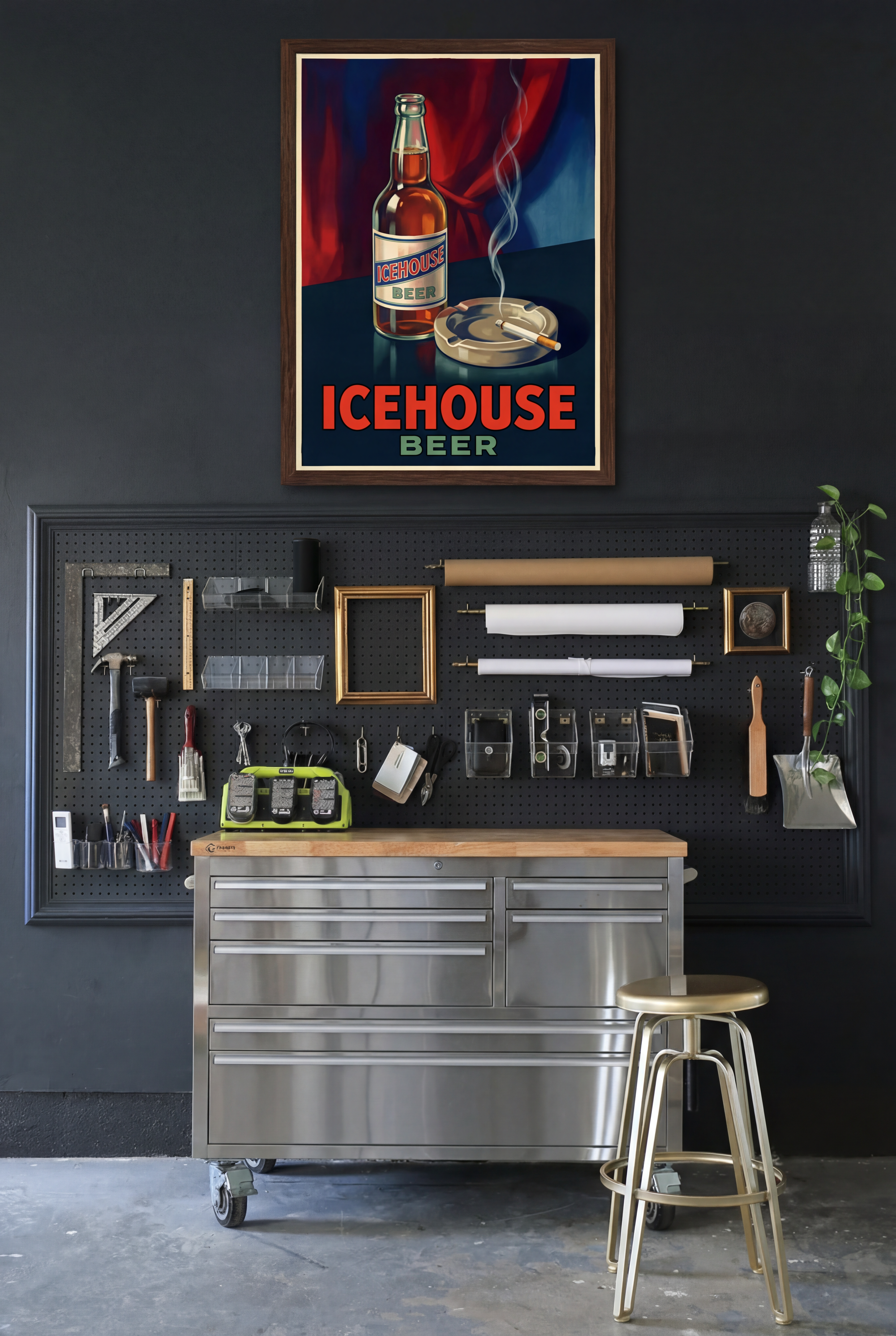 Art Print - Garage Floor Pilsner 2.0 (Icehouse)