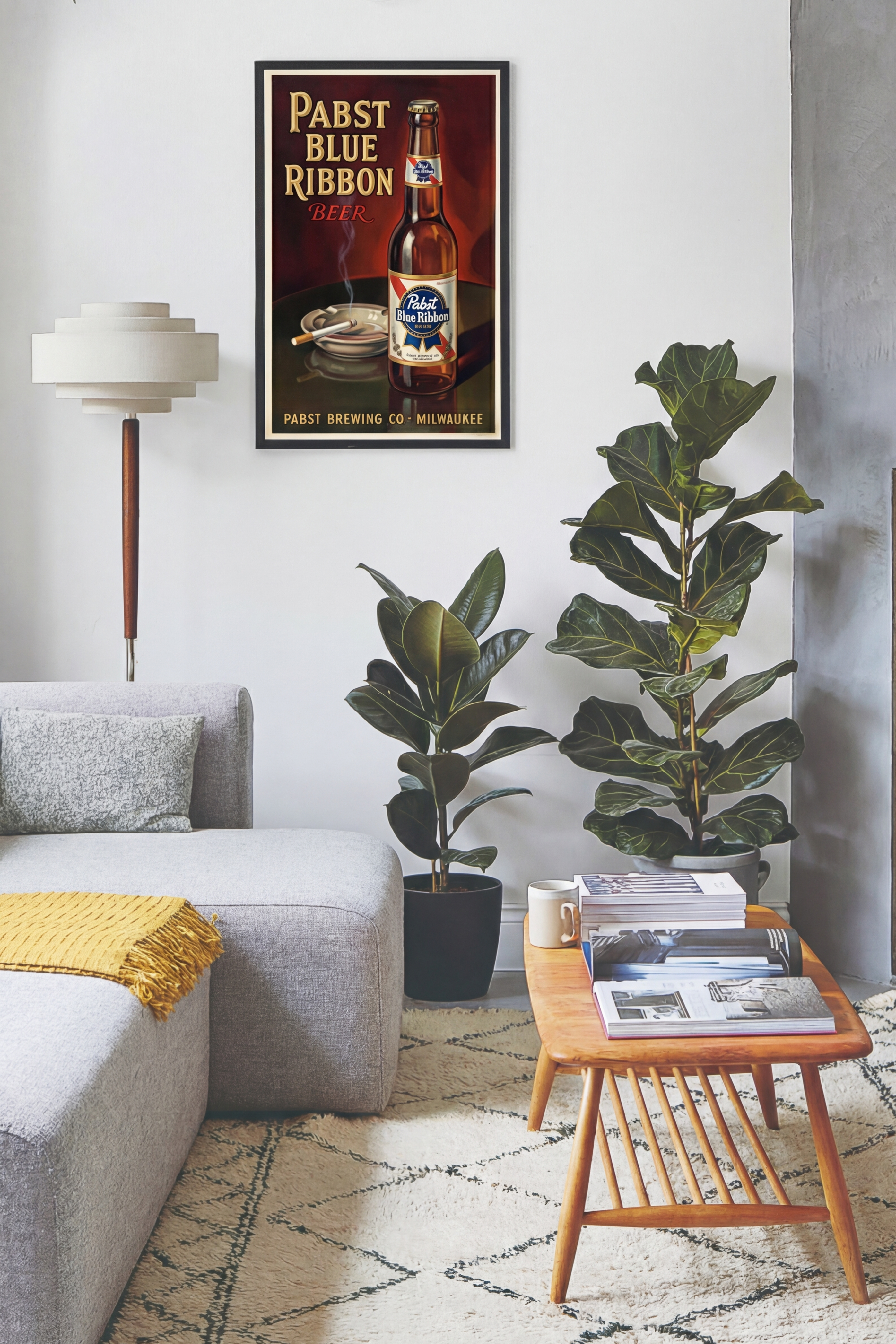 Art Print - The “I’m Not Like Other Drinkers” Brew v2.0 (Pabst Blue Ribbon)