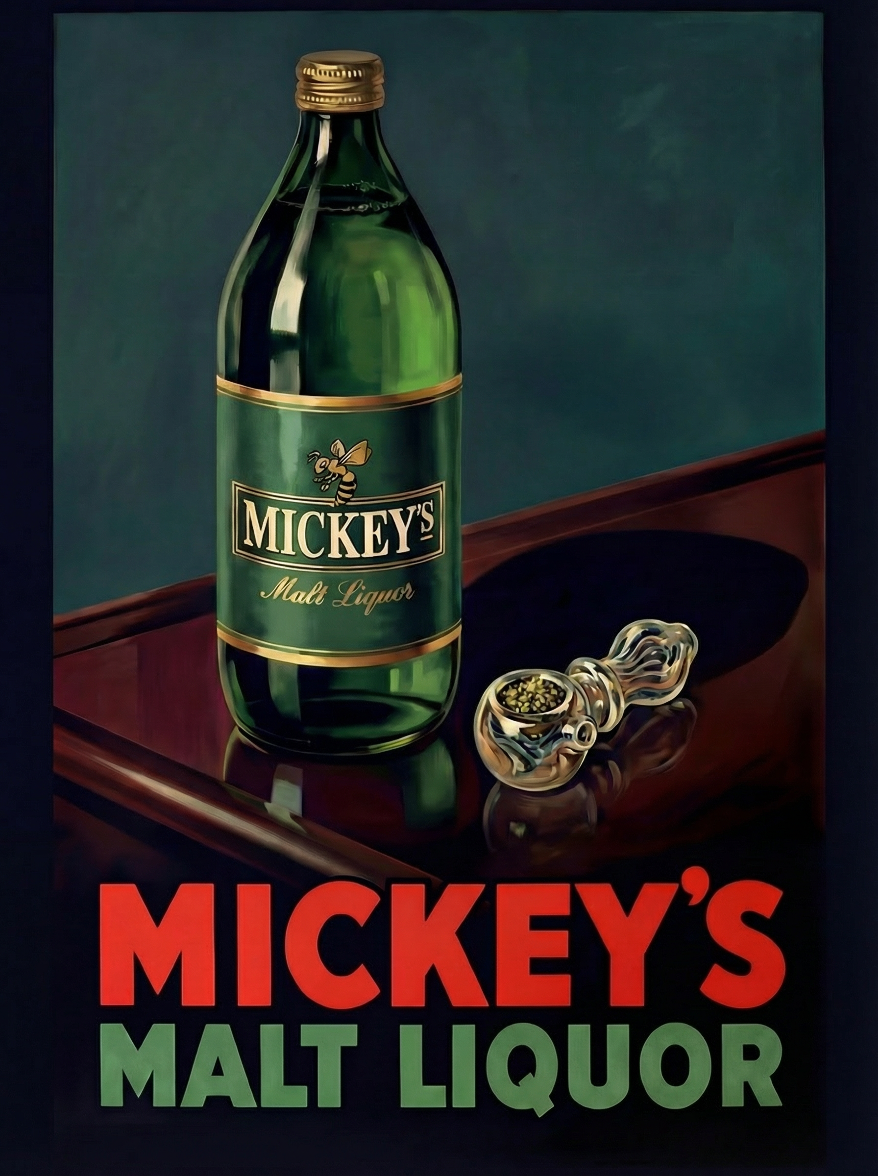 Art Print The Last Drink Before Responsibility (Mickeys)