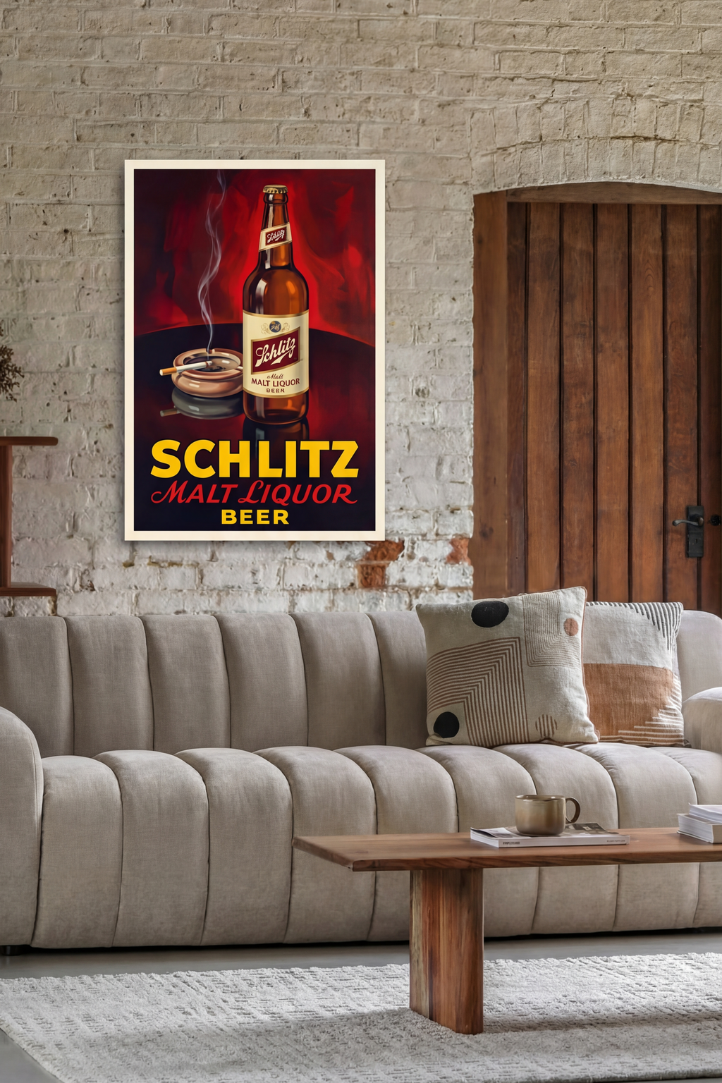 Art Print - Stronger Than Your Judgment v2.0 (Schlitz Malt Liquor)
