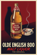 Art Print - The Bottle That Changed the Mood v2.0 (Olde English 800)