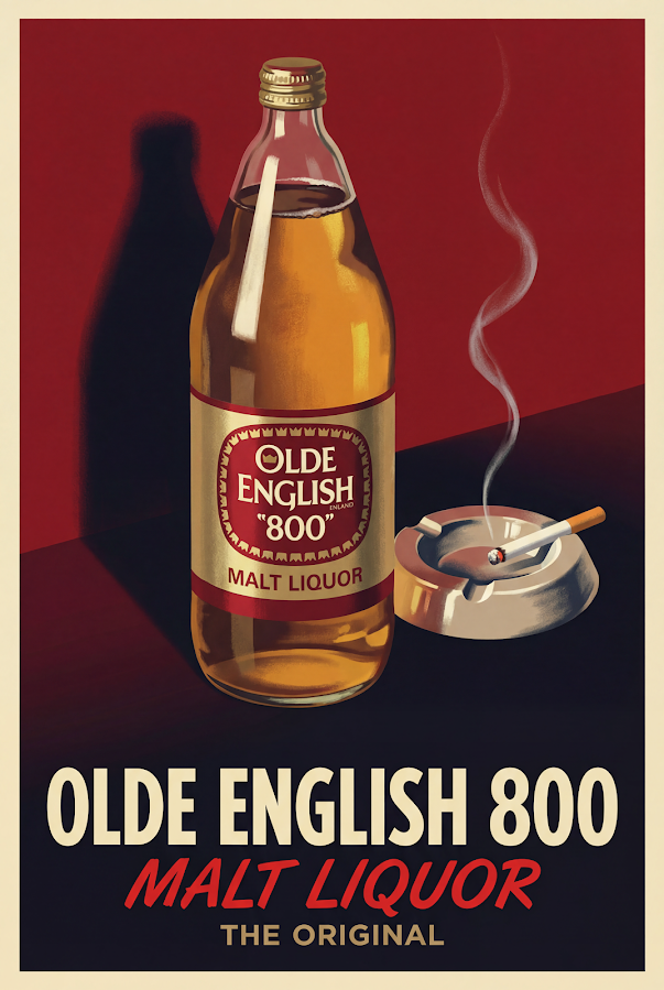 Art Print - The Bottle That Changed the Mood v2.0 (Olde English 800)