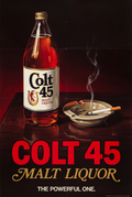 Art Print - Colt 45 Malt Liquor – The Powerful One v3.0