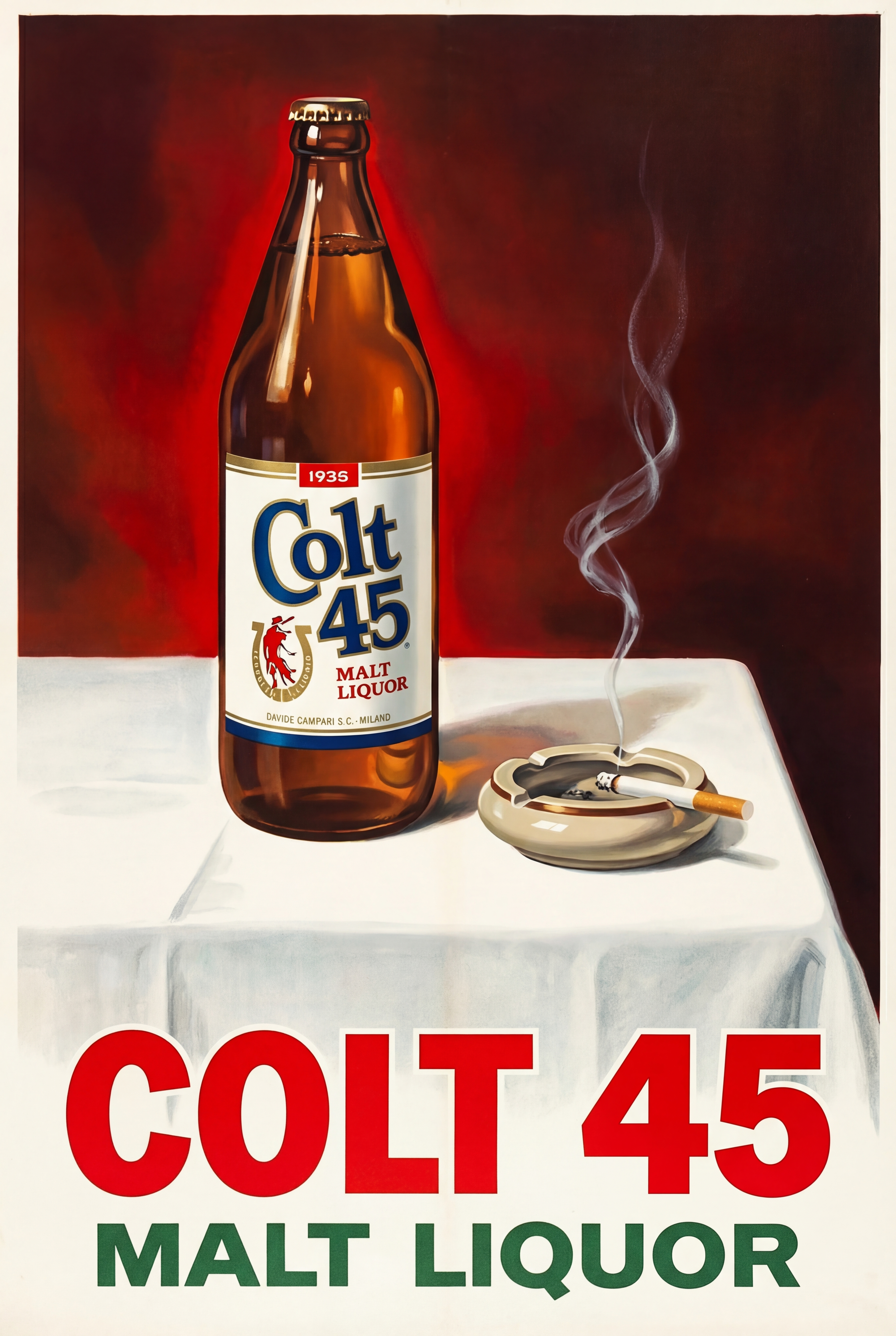 Art Print - Colt 45 Malt Liquor Beer – The Powerful One