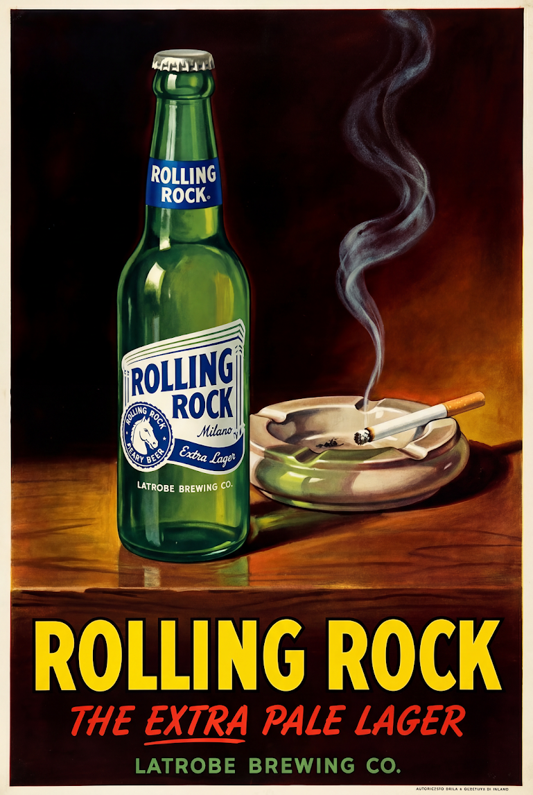 Art Print - Aesthetic Over Flavor (Rolling Rock)