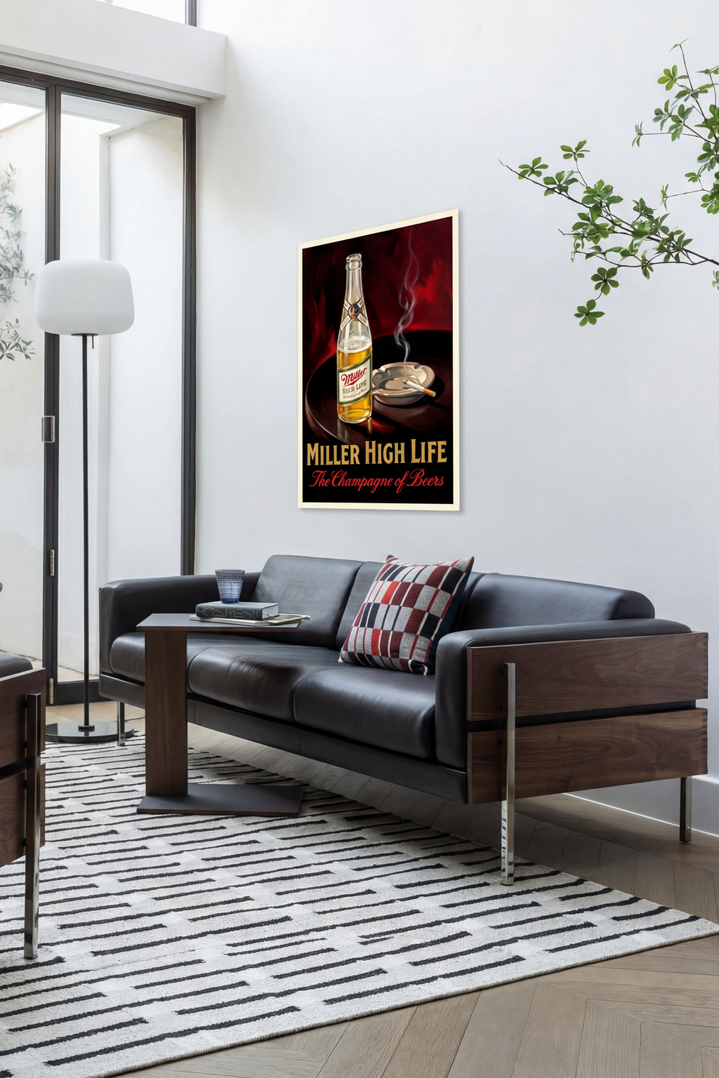 Art Print - The Bottle That Felt Fancy v2.0 (Miller High Life)