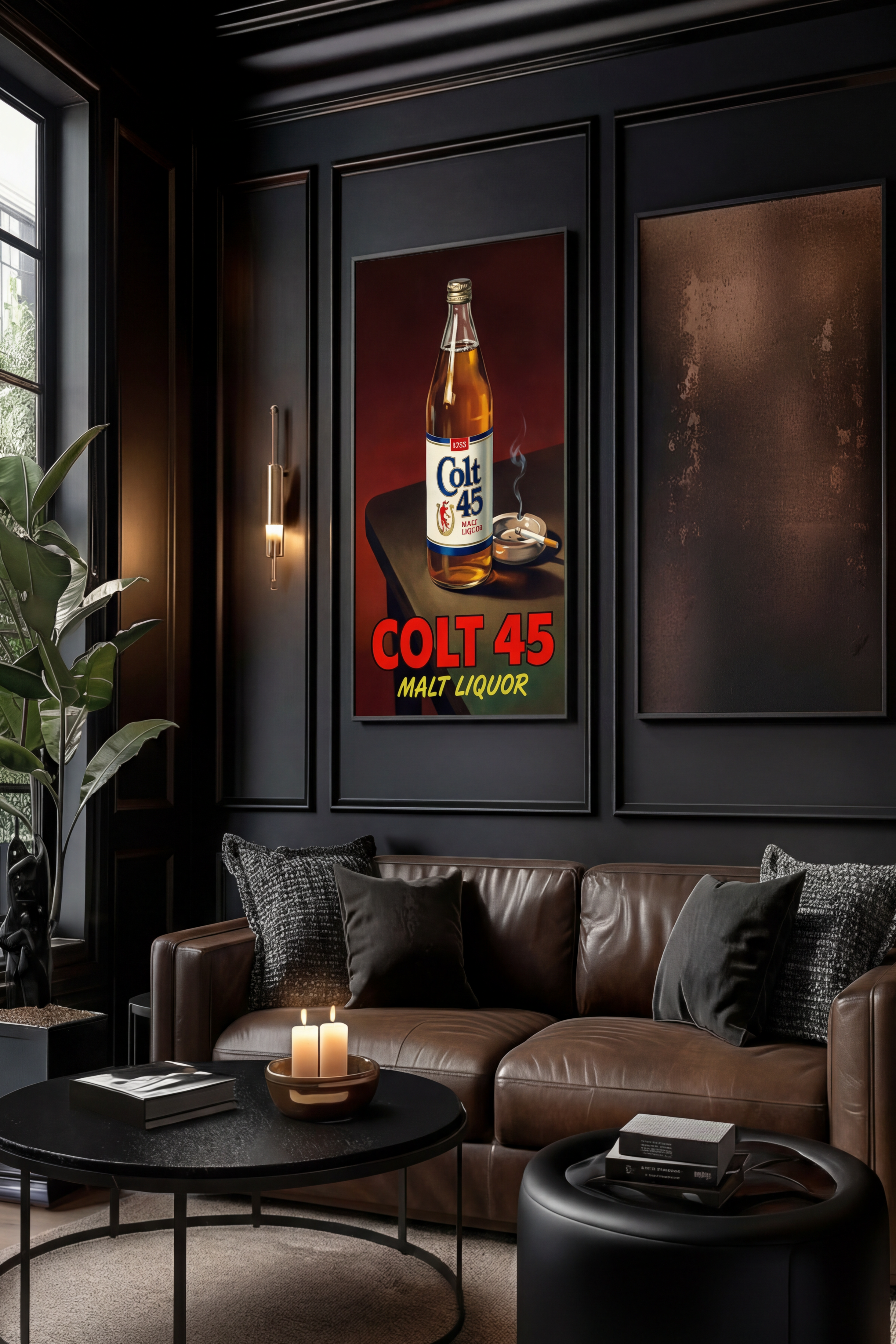 Art Print - Colt 45 Malt Liquor Beer – The Powerful One v2.0