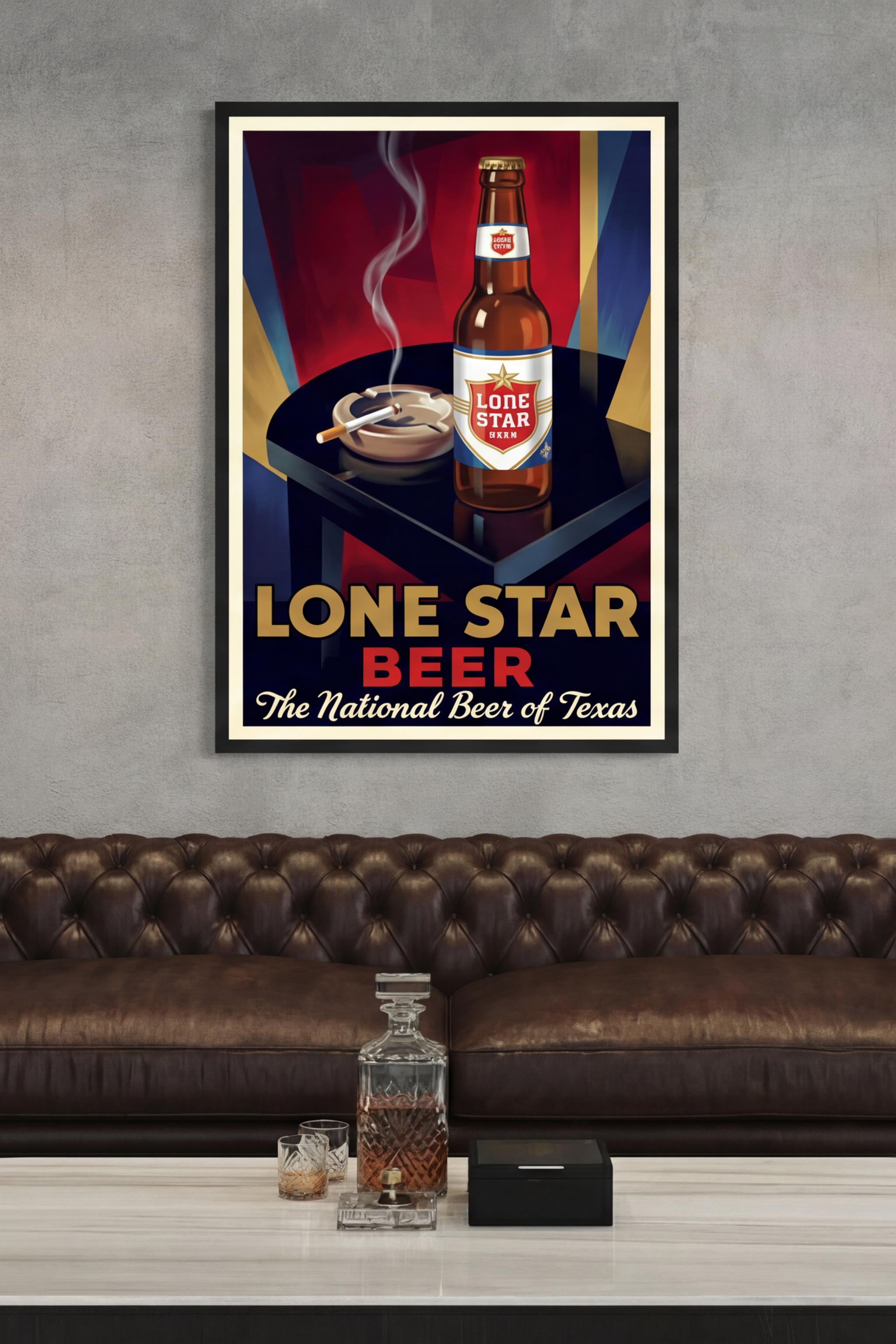 Art Print - Cheap, Cold, and Confident v3.0 (Lone Star)