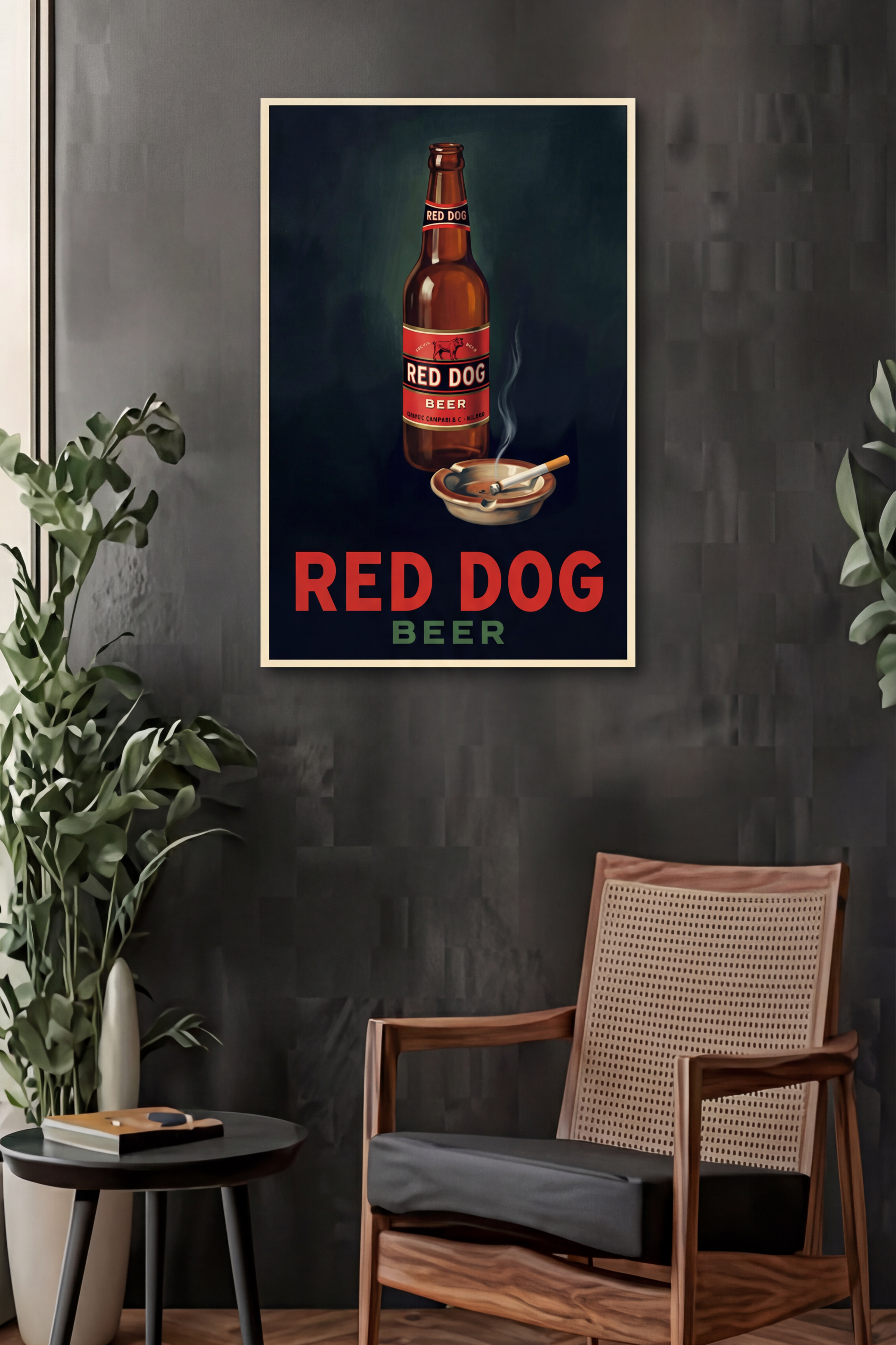 Art Print - The “Sure, That’s Fine” Lager (Red Dog)