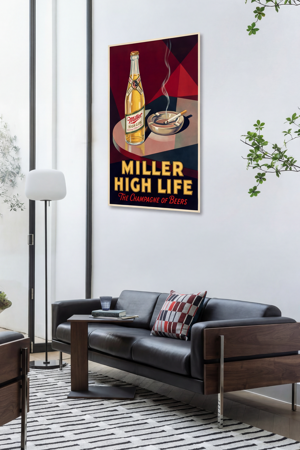 Art Print - The Bottle That Felt Fancy v3.0 (Miller High Life)