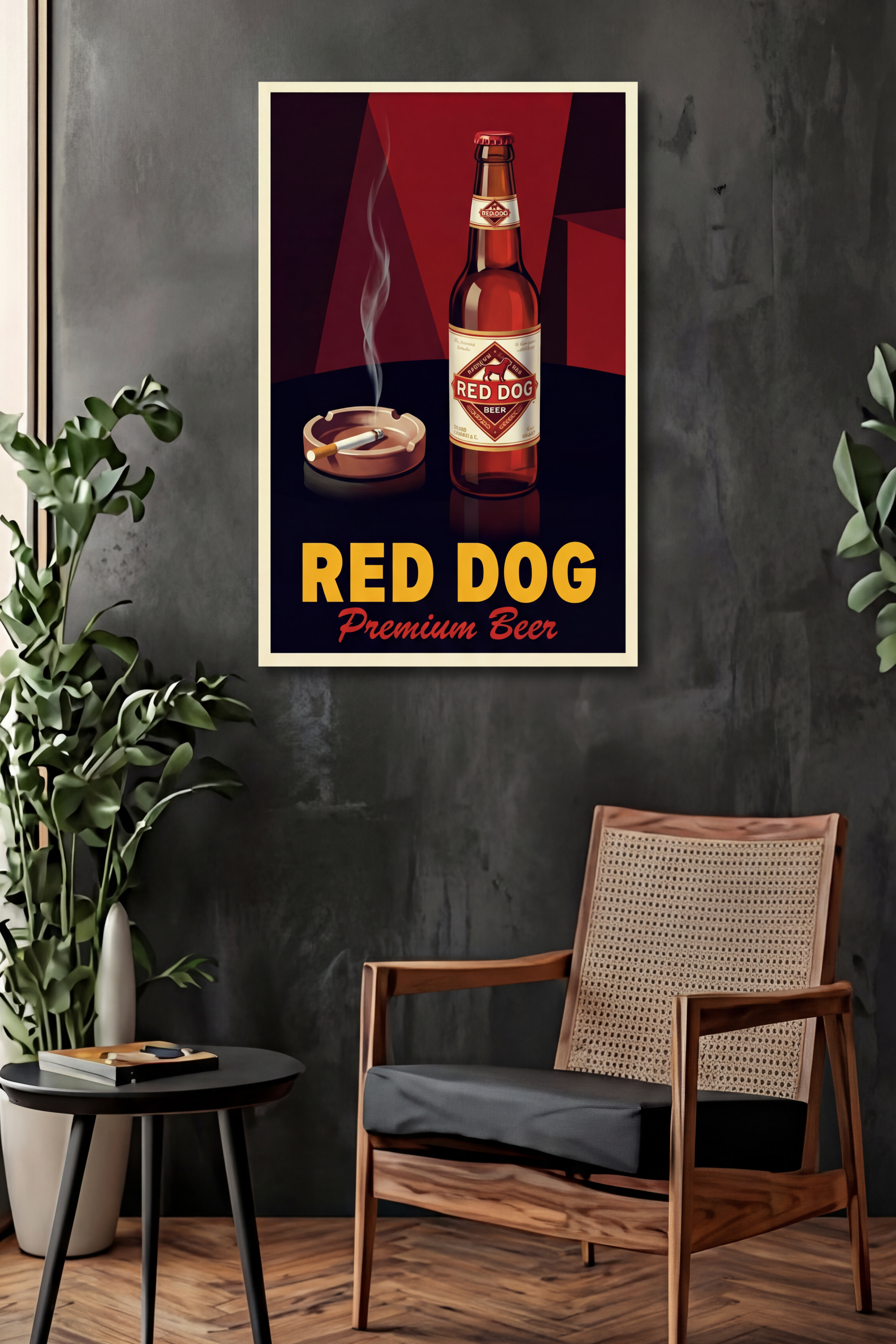 Art Print - The “Sure, That’s Fine” Lager v4.0 (Red Dog)